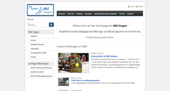 Desktop Screenshot of bbzstegen.de